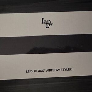 L'ange Le Duo 360° Airflow Styler - Black and White